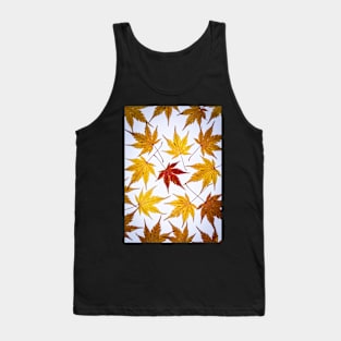 Acer Leaf Collage Tank Top